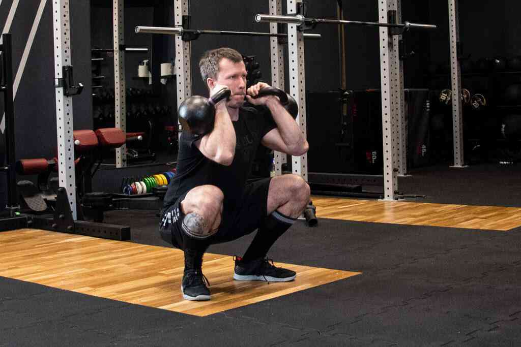 Trening funkcjonalny od A do Z 2 Trening Funkcjonalny - przysiad z Kettlebells