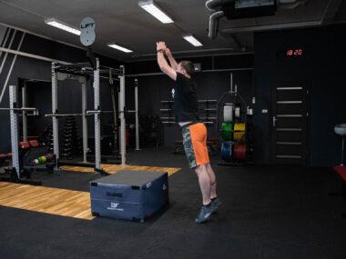 box jump - wskok na skrzynię