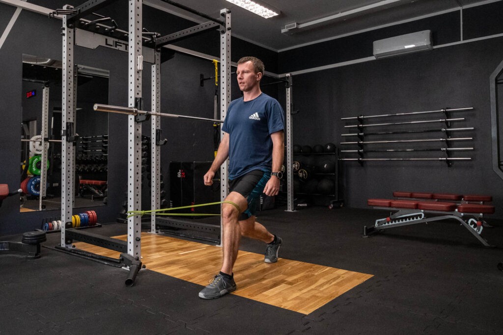 split squat z powerbandem