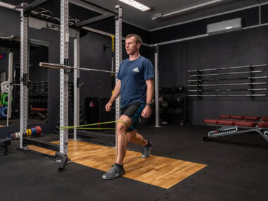 split squat z powerbandem
