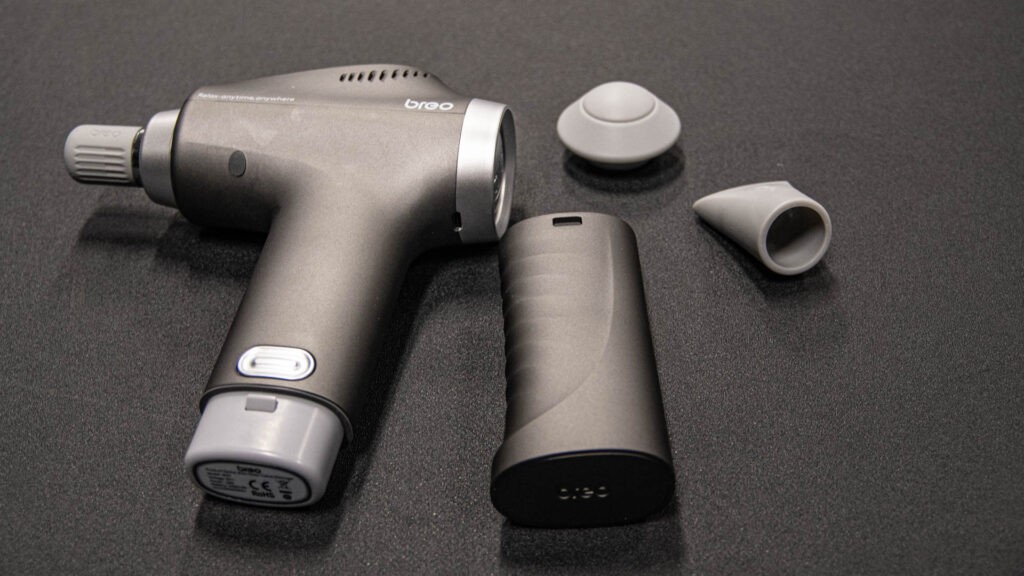 Pistolet do masażu Breo - tania alternatywa? Test 1 Pistolet do masażu Breo MG-2