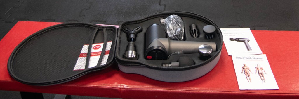 pistolet do masażu medcursor - zestaw