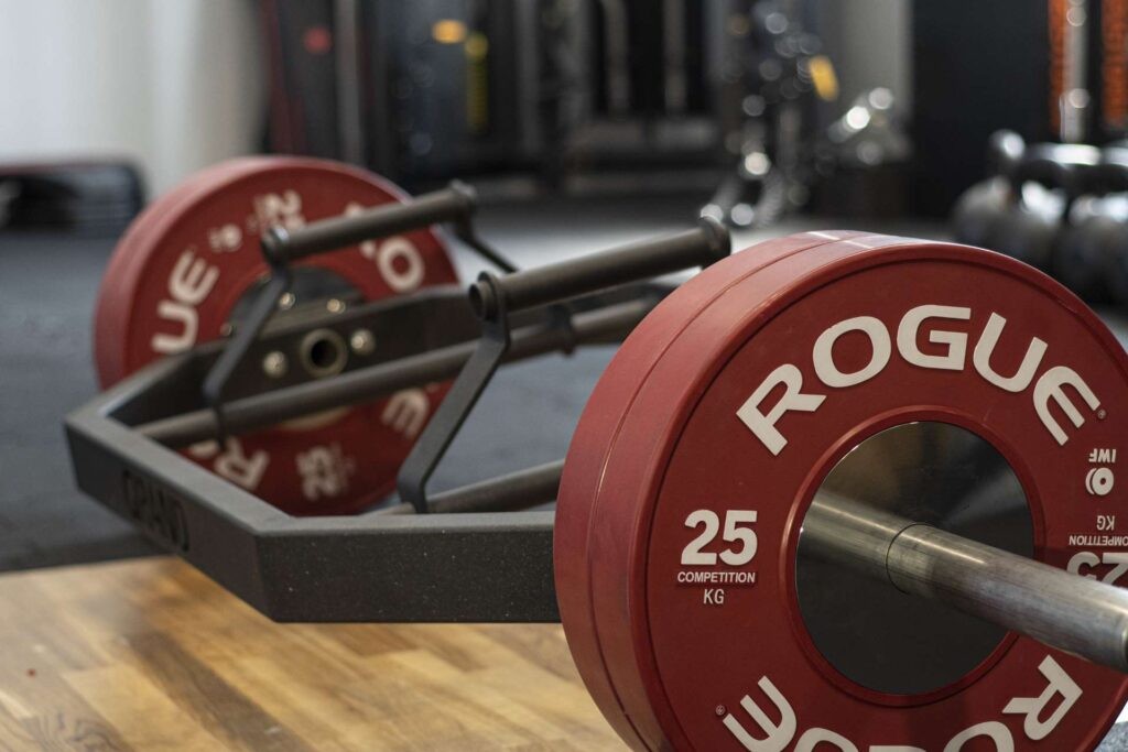 trap bar deadlift