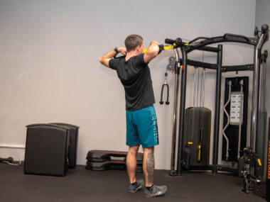 trx face pull
