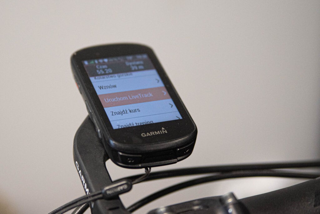livetrack Garmin edge 530