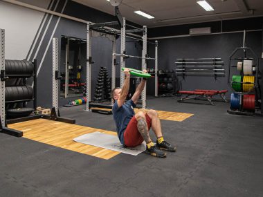 weighted sit-up
