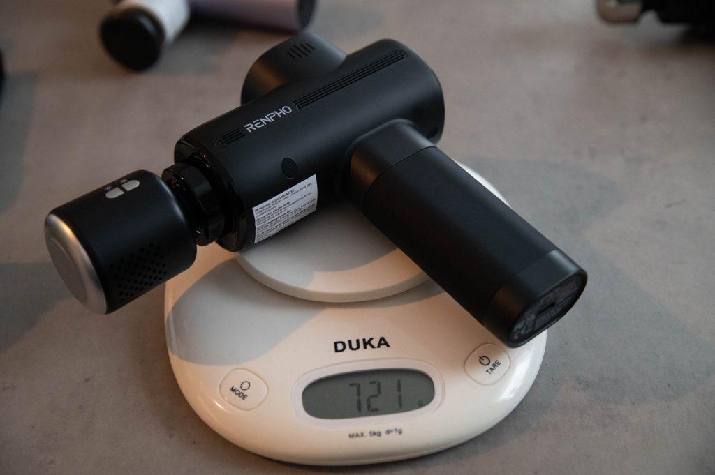 Renpho z głowicą ciepło/zimno: pistolet do masażu w teście 5 waga pistoletu renpho