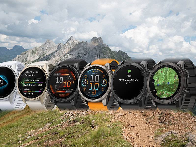 zegarki fenix 8 - pełna seria