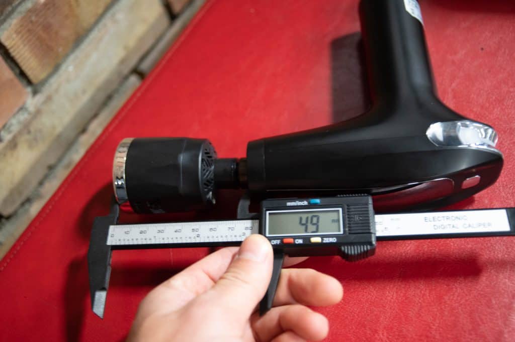 Pistolet do masażu HubiCare z głowicą ciepło/zimno: test 4 DSC 2130