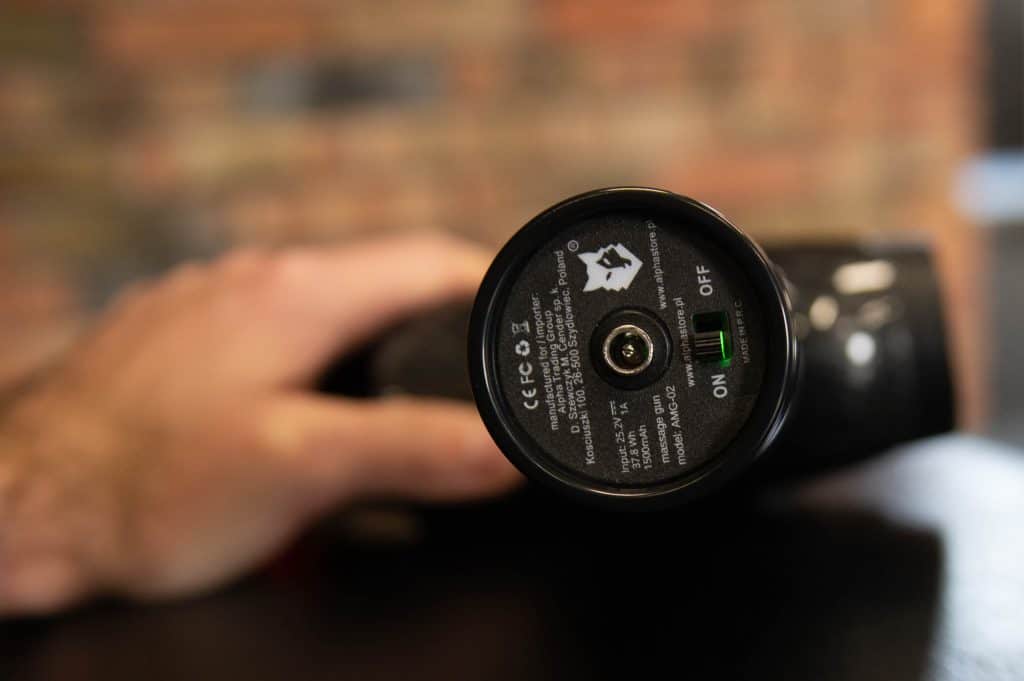 Alpha AMG-02 - popularny pistolet do masażu w teście 7 DSC 2643