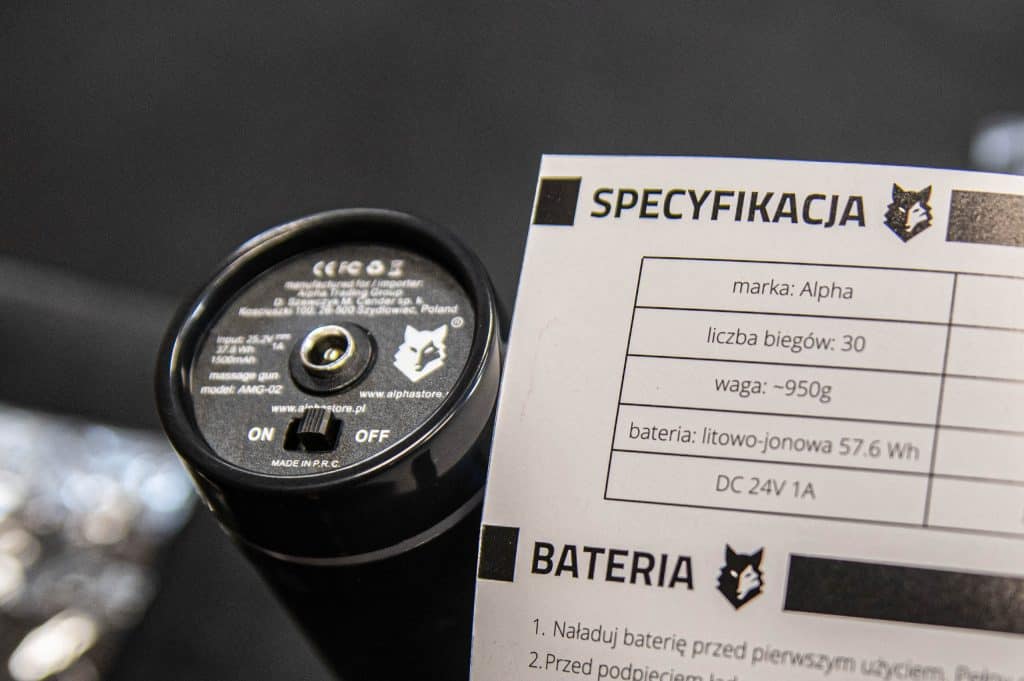 Alpha AMG-02 - popularny pistolet do masażu w teście 2 DSC 2646