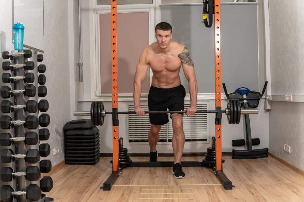 stojaki pod sztangę