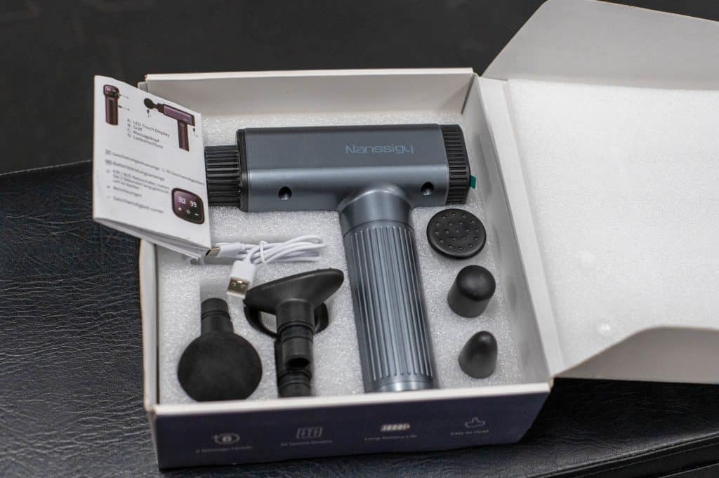 nanssigy pistolet do masażu