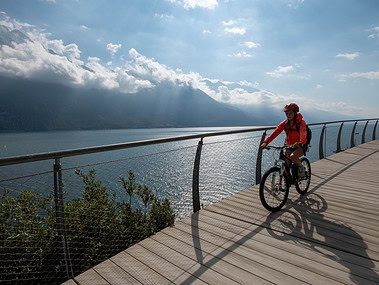 jazda na rowerze nad Gardą