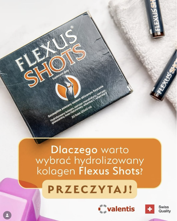 Kolagen w płynie Flexus Shots