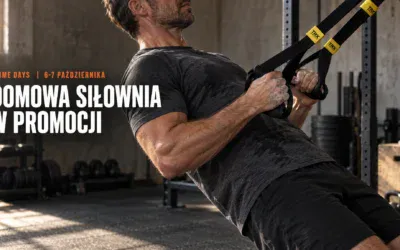Prime Days październik 2026: wiosłowanie na TRX, sprzęt do domowej siłowni w promocji